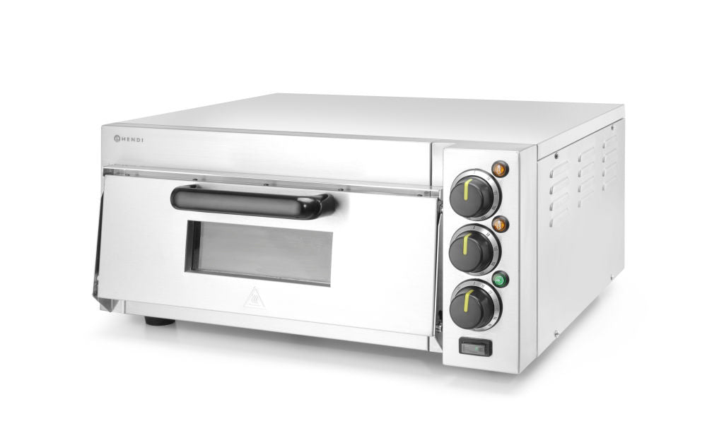 Pizza Ovn Compact, Silver, 230V/2000W, 580x560X (H) 275mm - for Storkjøkken - XL - Storkjøkken