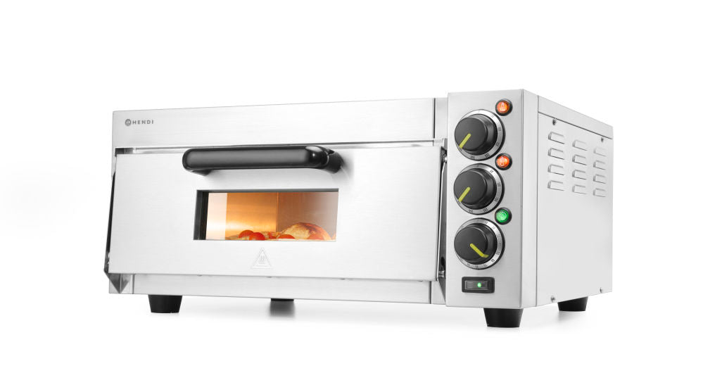 Pizza Ovn Compact, Silver, 230V/2000W, 580x560X (H) 275mm - for Storkjøkken - XL - Storkjøkken