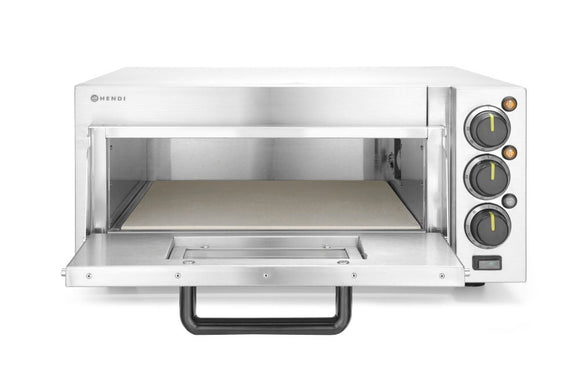 Pizza Ovn Compact, Silver, 230V/2000W, 580x560X (H) 275mm - for Storkjøkken - XL - Storkjøkken
