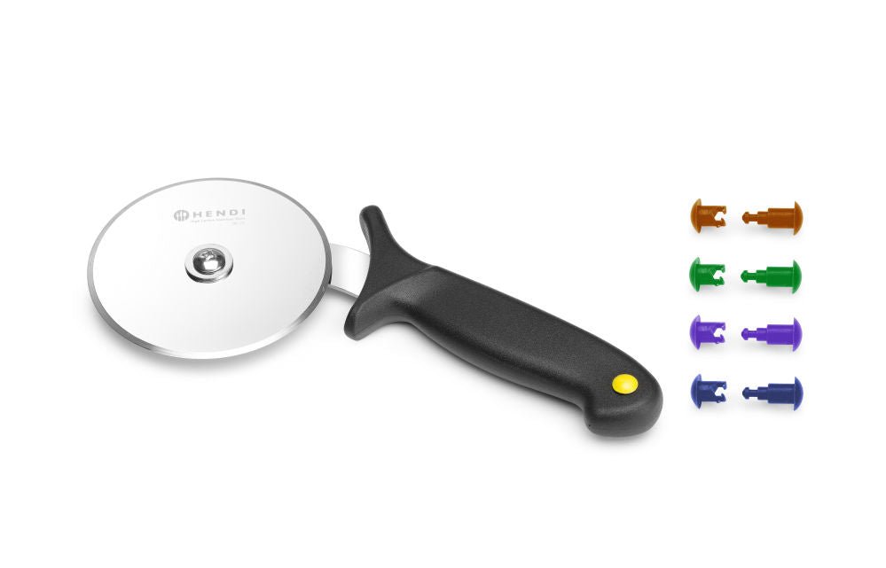 Pizzakutter - Svart - 230mm - for Storkjøkken - XL - Storkjøkken