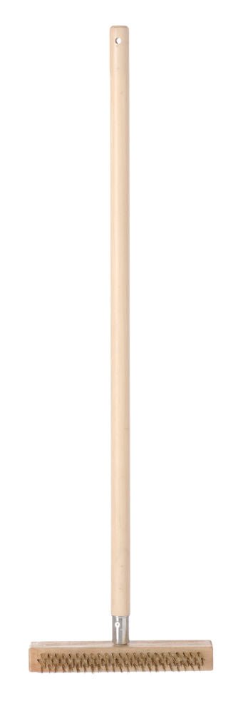 Pizzaovns rengjører m/messingbørste - for Storkjøkken - XL - Storkjøkken