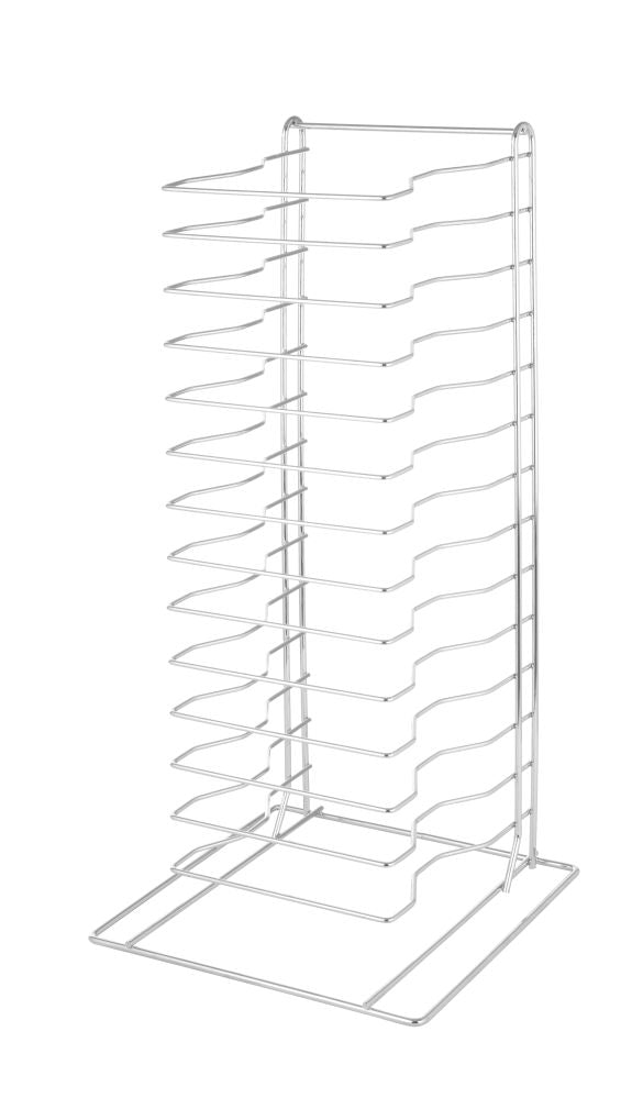 Pizzastativ for tallerkener / panner 14 plasser, 300x305x (H) 680mm - for Storkjøkken - XL - Storkjøkken
