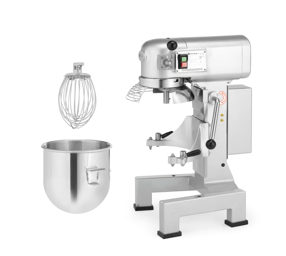 Planetary Mixer, 20L, 230V/1100W, 500x560X (H) 880mm - for Storkjøkken - XL - Storkjøkken