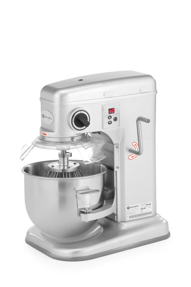 Planetary Mixer, 7L, Silver, 230V/650W, 334x431X (H) 490mm - for Storkjøkken - XL - Storkjøkken