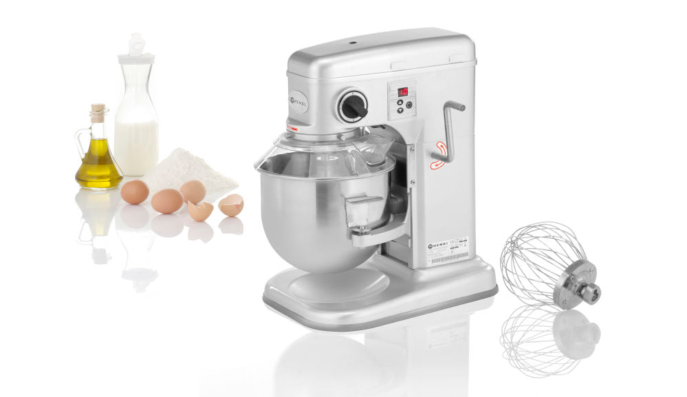 Planetary Mixer, 7L, Silver, 230V/650W, 334x431X (H) 490mm - for Storkjøkken - XL - Storkjøkken