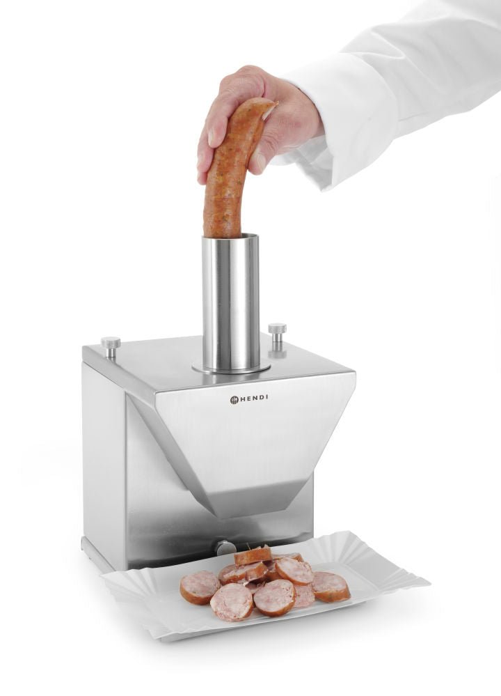 Pølsekutter - elektrisk, 230V/135W, 230x185x (H) 325mm - for Storkjøkken - XL - Storkjøkken