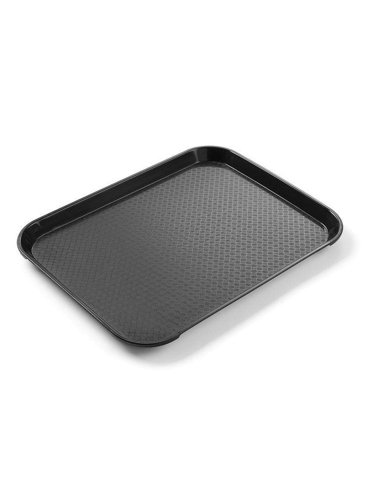 Polypropylen fastfood - brett, liten, lysegrå, 265x345x (h) 20mm - for Storkjøkken - XL - Storkjøkken