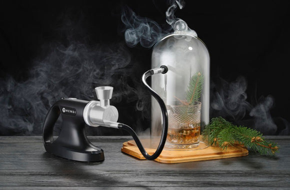 Røykpistol oppladbar - 3 hastigheter for røykinfusjon - for Storkjøkken - XL - Storkjøkken