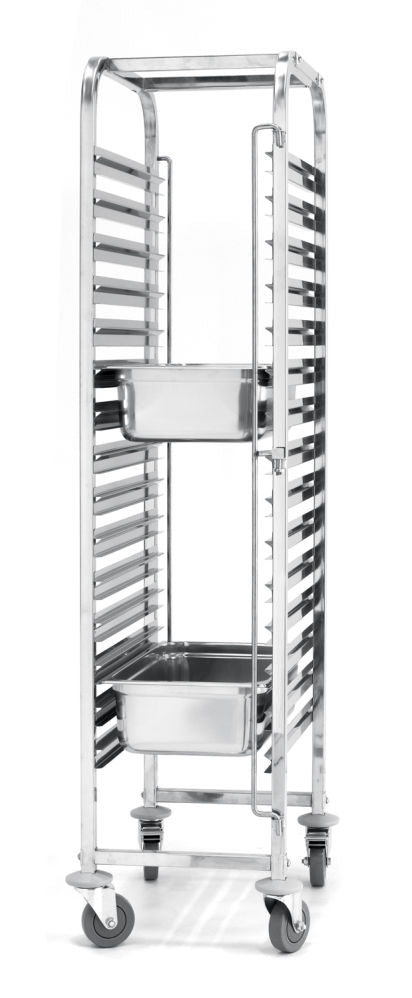 Ryddevogn - 15 x GN 1/1, 440x610x (H) 1710mm - for Storkjøkken - XL - Storkjøkken