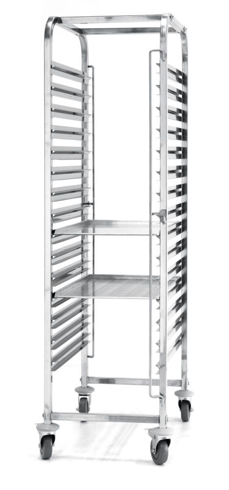 Ryddevogn - 15x 600x400, 515x680x (H) 1710mm - for Storkjøkken - XL - Storkjøkken