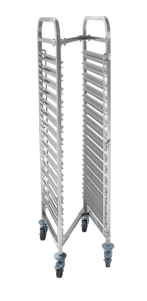 Ryddevogn kompakt oppbevaring sammenleggbar - 15 X GN 1/1, 445x610x (H) 1710mm - for Storkjøkken - XL - Storkjøkken
