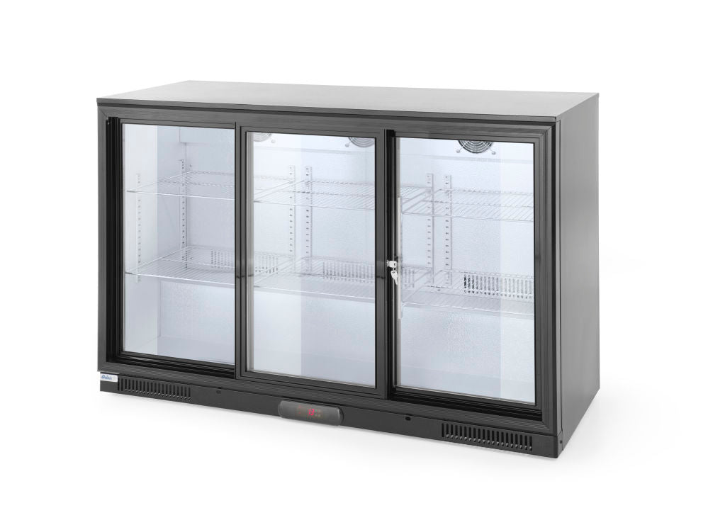 Ryggstang kjøleskap skyvedører 303L, Arktic, 220 - 240V/215W, 1335x500X (H) 900mm - for Storkjøkken - XL - Storkjøkken