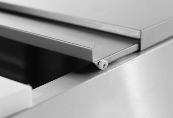 Saladette med 2 dører 300L, Arktic, 230V/310W, 900x700X (H) 888mm - for Storkjøkken - XL - Storkjøkken