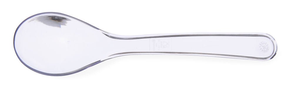 Salat skje, 0,03L, svart, 235x55mm - for Storkjøkken - XL - Storkjøkken