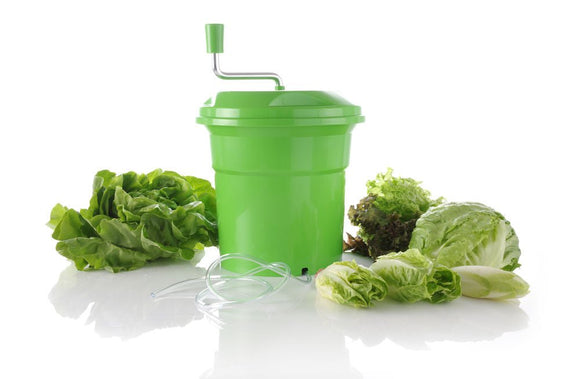 Salatspinner - 12L - Grønn - for Storkjøkken - XL - Storkjøkken
