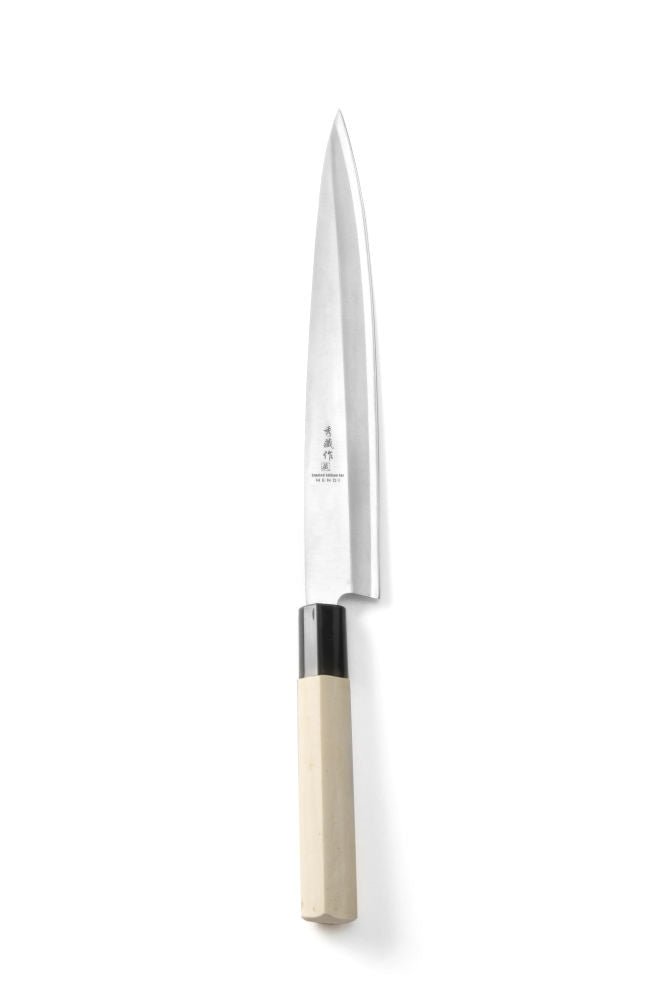 Sashimi kniv - Trehåndtak - for Storkjøkken - XL - Storkjøkken