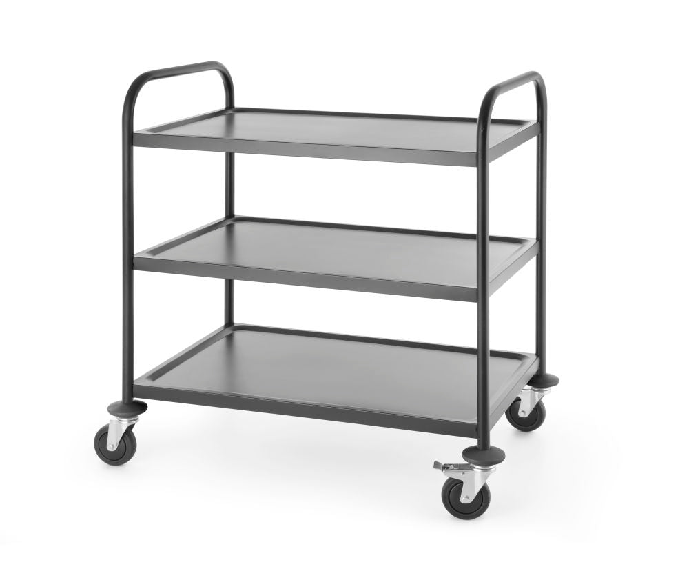 Serverings tralle Matt svart, 905x585x (H) 945mm - for Storkjøkken - XL - Storkjøkken