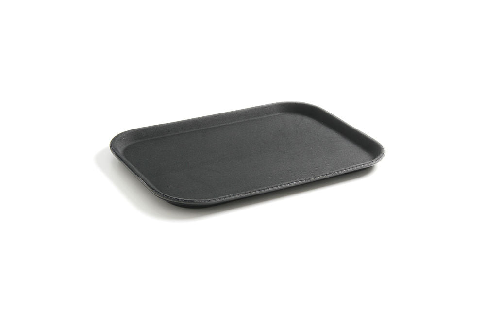 Serveringsbrett, rektangulær, sklisikker, svart, GN 1/1, 530x325mm - for Storkjøkken - XL - Storkjøkken