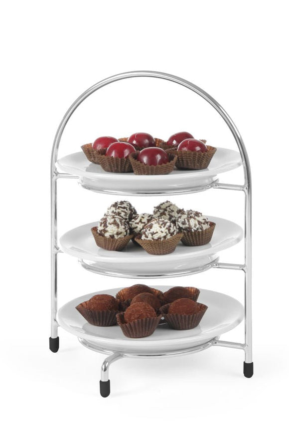 Serveringsstativ for tallerkener, plater maks. Ø 170 mm, 185x175x (h) 260mm - for Storkjøkken - XL - Storkjøkken