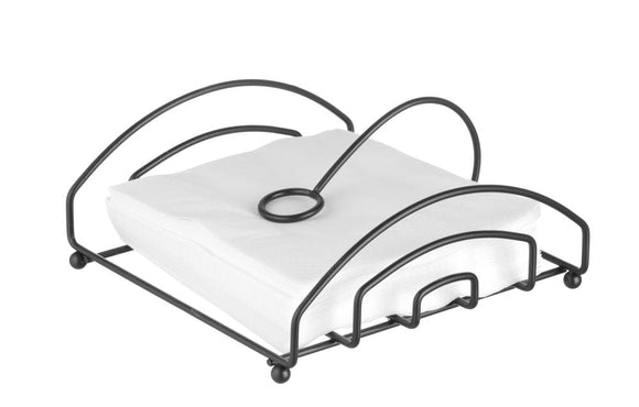 Serviettholder svart, 155x160mm - for Storkjøkken - XL - Storkjøkken