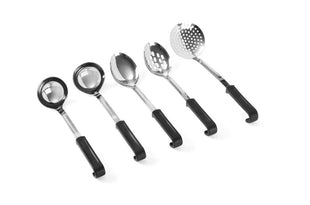 Skimmer, rund, svart, 370x105mm - for Storkjøkken - XL - Storkjøkken