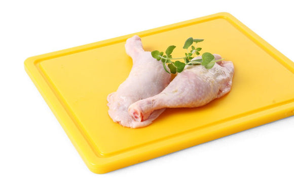 Skjærebrett HACCP - Gul - 600x400mm - for Storkjøkken - XL - Storkjøkken