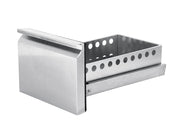 Skuff med skinner - sett med 2 stk. Arktic, 300x545X (H) 145mm - for Storkjøkken - XL - Storkjøkken