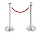 Sperrestolpe med høyglans pollert finish, Post + Base, Ø360X (H) 1010mm - for Storkjøkken - XL - Storkjøkken