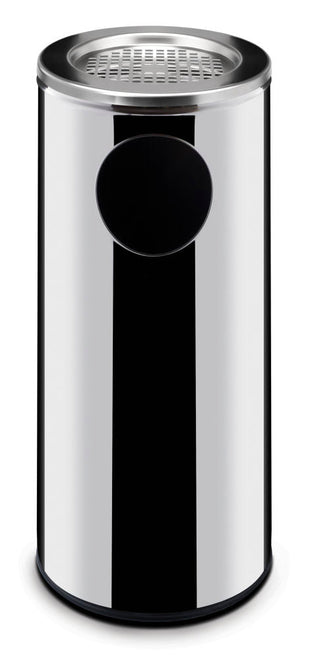 Stående avfallsbakke med askebeger, 33L, Ø240X (H) 660mm - for Storkjøkken - XL - Storkjøkken