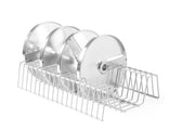 Stativ for 18 grønnsakskutterkniver, 400x250x (H) 90mm - for Storkjøkken - XL - Storkjøkken