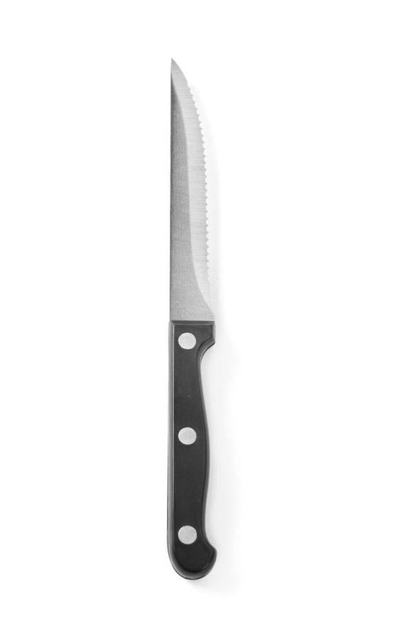 Steak Kniv - 6 stk, 6 stk., (L) 215mm - for Storkjøkken - XL - Storkjøkken