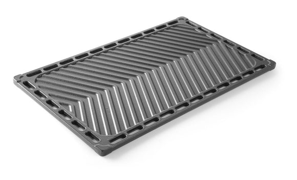 Stekebrett i støpejern, GN 1/1, 325x530mm - for Storkjøkken - XL - Storkjøkken