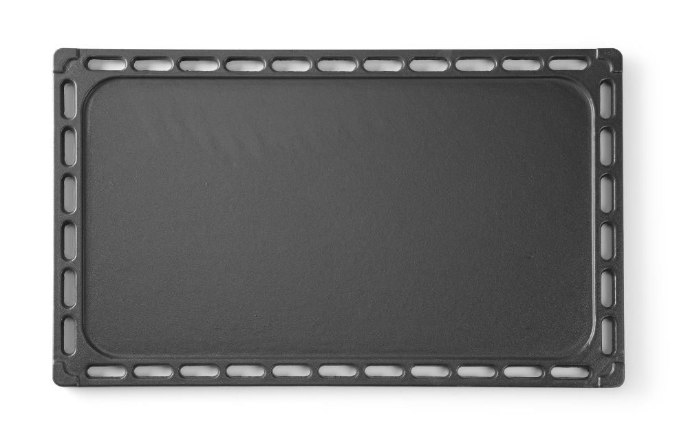 Stekebrett i støpejern, GN 1/1, 325x530mm - for Storkjøkken - XL - Storkjøkken