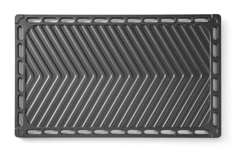 Stekebrett i støpejern, GN 1/1, 325x530mm - for Storkjøkken - XL - Storkjøkken