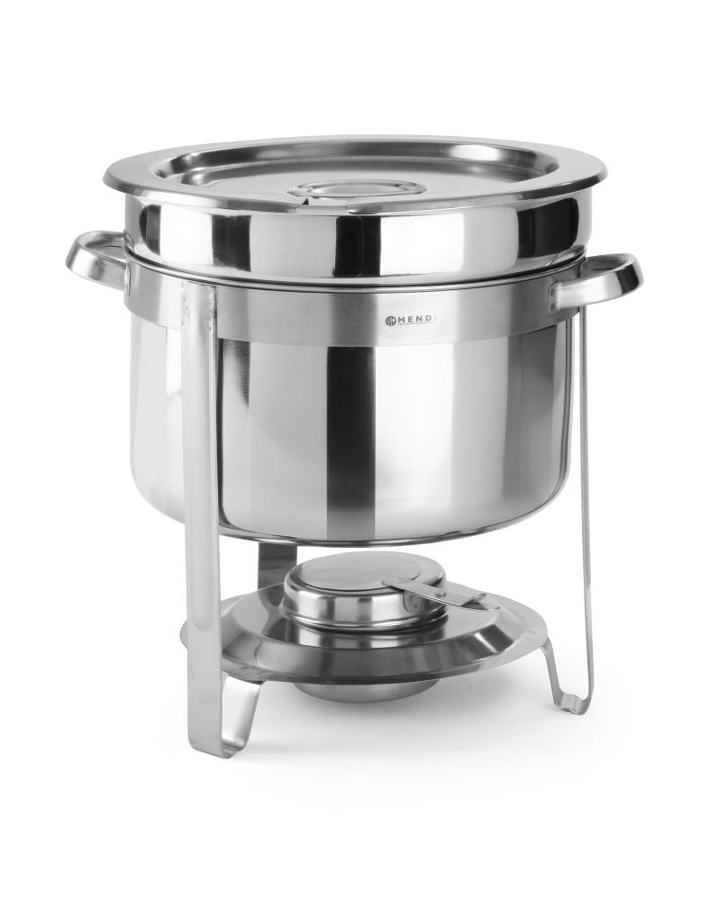 Suppe chafing rett, 8l, ø370x (h) 325mm - for Storkjøkken - XL - Storkjøkken