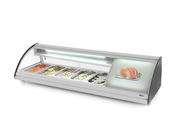 Sushi Display 5x GN 1/3 - Arktic - for Storkjøkken - XL - Storkjøkken