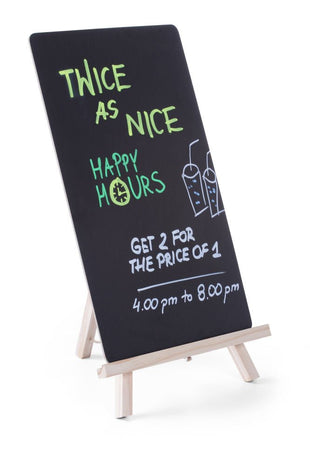 Tavle med staffeli, 220x210x (H) 360mm - for Storkjøkken - XL - Storkjøkken