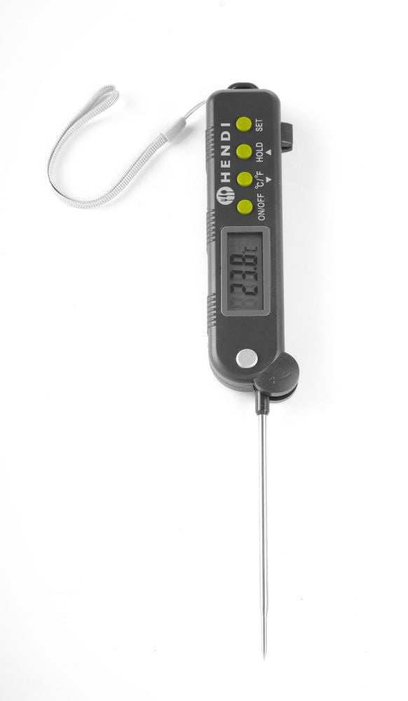 Termometer m/sammenleggbar sonde - for Storkjøkken - XL - Storkjøkken