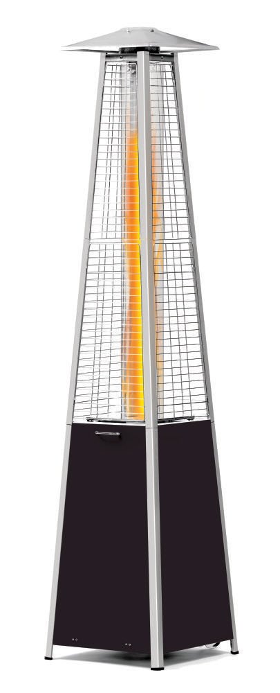 Terrassevarmer pyramide, 11,2kw, 500x500x (H) 2220mm - for Storkjøkken - XL - Storkjøkken