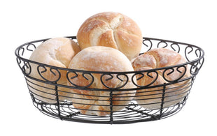 Tråd Kurv Deco Oval, 255x160x (H) 80mm - for Storkjøkken - XL - Storkjøkken