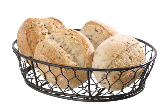 Tråd kurv, oval, 230x180x (H) 60mm - for Storkjøkken - XL - Storkjøkken