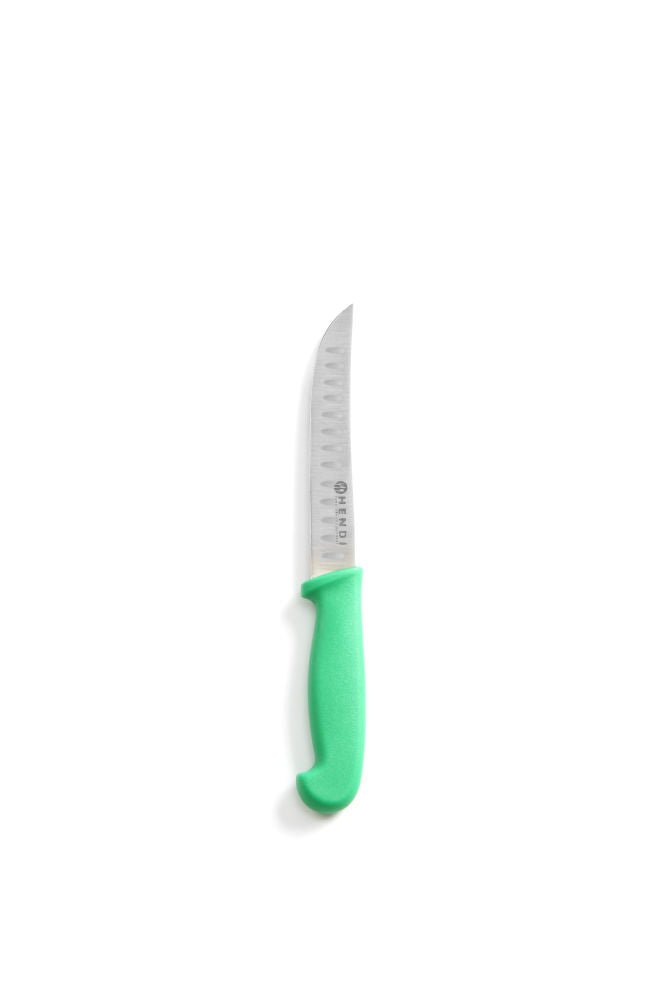 Universalkniv m/Granton Edge - Grønn - 190mm - for Storkjøkken - XL - Storkjøkken
