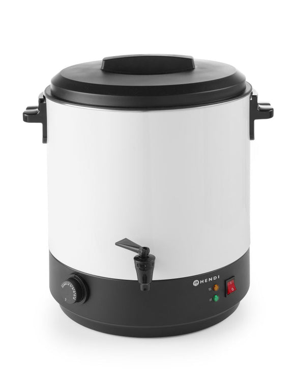 Vannkoker for varme drikker , 25L, 230V/2500W, 447x441X (H) 485mm - for Storkjøkken - XL - Storkjøkken