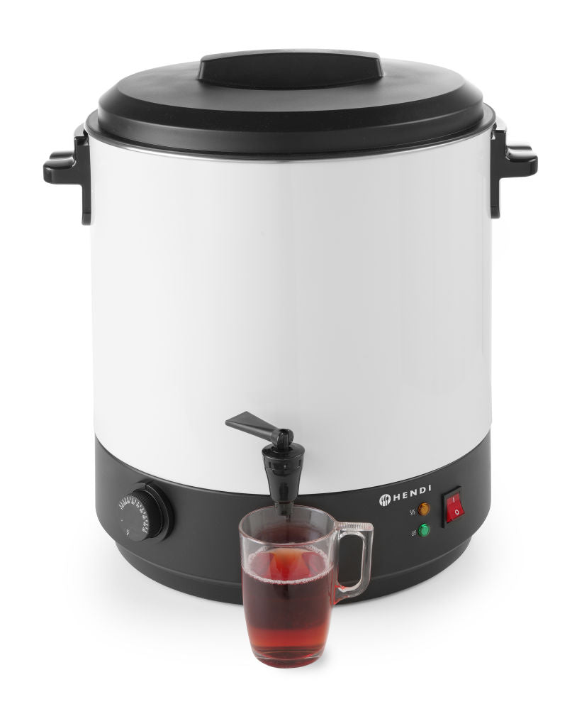 Vannkoker for varme drikker , 25L, 230V/2500W, 447x441X (H) 485mm - for Storkjøkken - XL - Storkjøkken