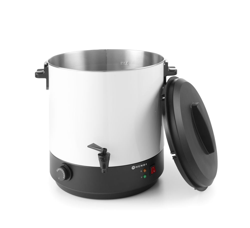 Vannkoker for varme drikker , 25L, 230V/2500W, 447x441X (H) 485mm - for Storkjøkken - XL - Storkjøkken