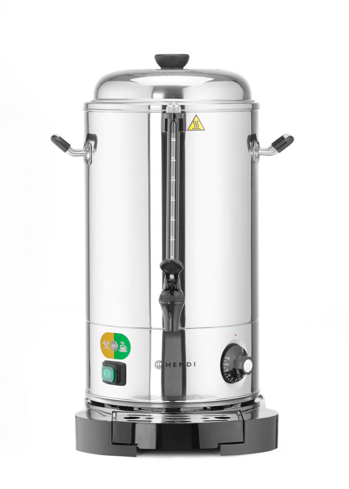 Vannkoker for varme drikker Double Walled, 9L, 230V/2200W, 343x345X (H) 517mm - for Storkjøkken - XL - Storkjøkken