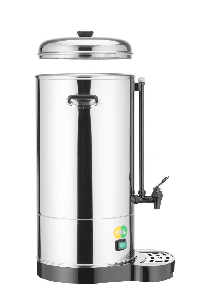 Vannkoker for varme drikker med dobbel vegg, 18L, 230V/2200W, 386x393x (H) 641mm - for Storkjøkken - XL - Storkjøkken