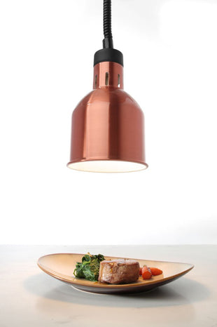 Varmelampe - justerbar sylindrisk - kobber - for Storkjøkken - XL - Storkjøkken