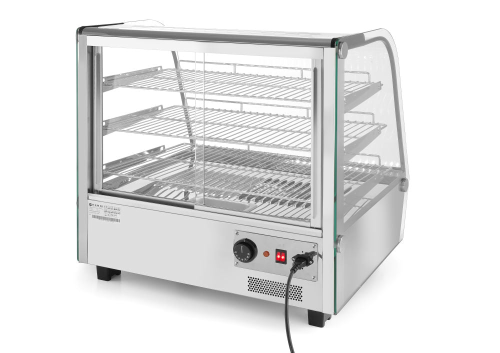 Varmeskap display, 120 liter, 230V/1100W, 678x568X (H) 686mm - for Storkjøkken - XL - Storkjøkken