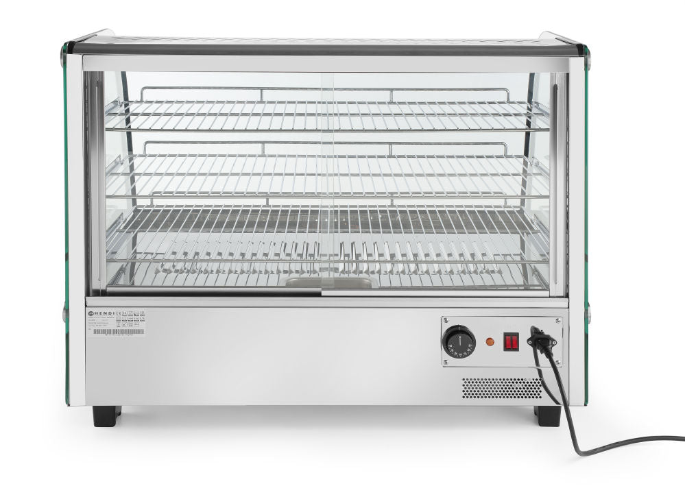 Varmeskap display, 160 liter, 230V/1500W, 857x568X (H) 686mm - for Storkjøkken - XL - Storkjøkken